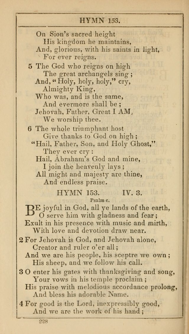 The Lecture-Room Hymn-Book: containing the psalms and hymns of the book of common prayer, together with a choice selection of additional hymns, and an appendix of chants and tunes... page 239