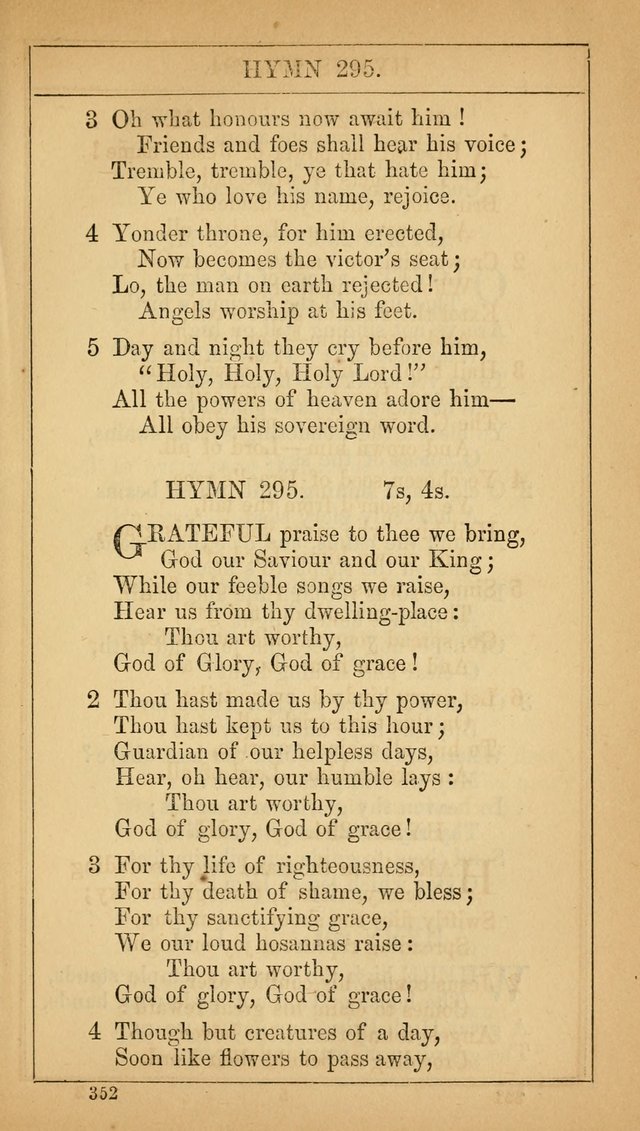 The Lecture-Room Hymn-Book: containing the psalms and hymns of the book of common prayer, together with a choice selection of additional hymns, and an appendix of chants and tunes... page 366