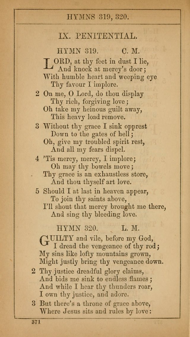 The Lecture-Room Hymn-Book: containing the psalms and hymns of the book of common prayer, together with a choice selection of additional hymns, and an appendix of chants and tunes... page 385