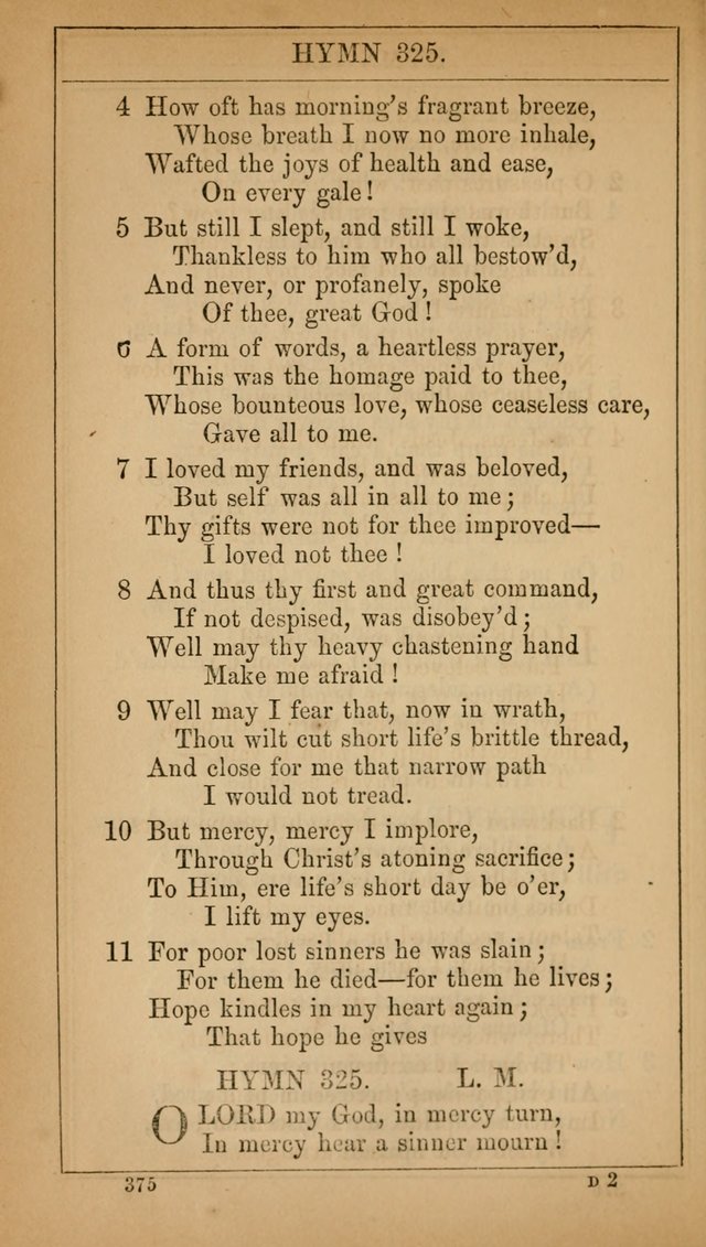 The Lecture-Room Hymn-Book: containing the psalms and hymns of the book of common prayer, together with a choice selection of additional hymns, and an appendix of chants and tunes... page 389