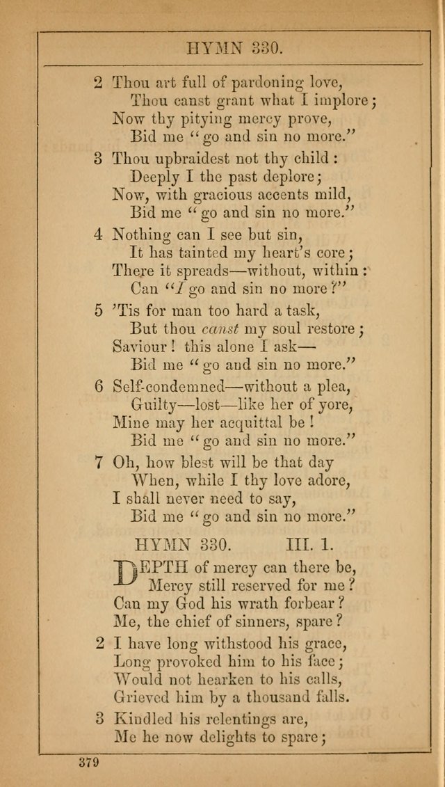 The Lecture-Room Hymn-Book: containing the psalms and hymns of the book of common prayer, together with a choice selection of additional hymns, and an appendix of chants and tunes... page 393