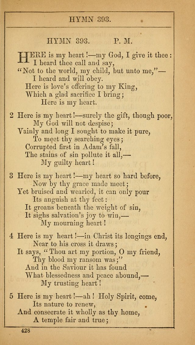 The Lecture-Room Hymn-Book: containing the psalms and hymns of the book of common prayer, together with a choice selection of additional hymns, and an appendix of chants and tunes... page 442