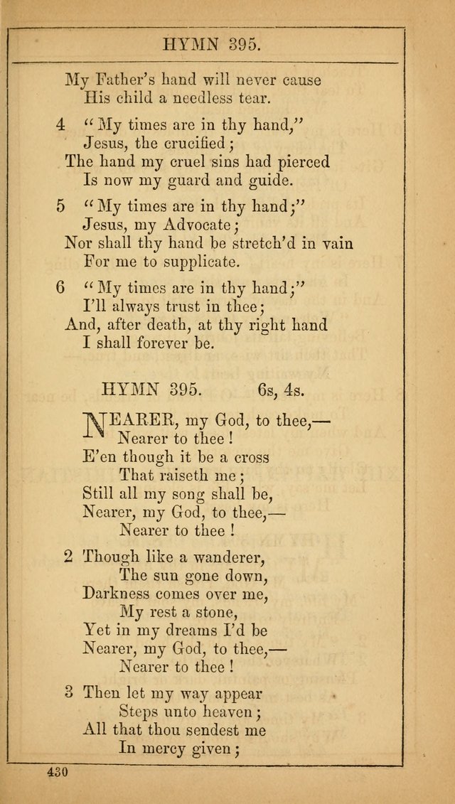 The Lecture-Room Hymn-Book: containing the psalms and hymns of the book of common prayer, together with a choice selection of additional hymns, and an appendix of chants and tunes... page 444