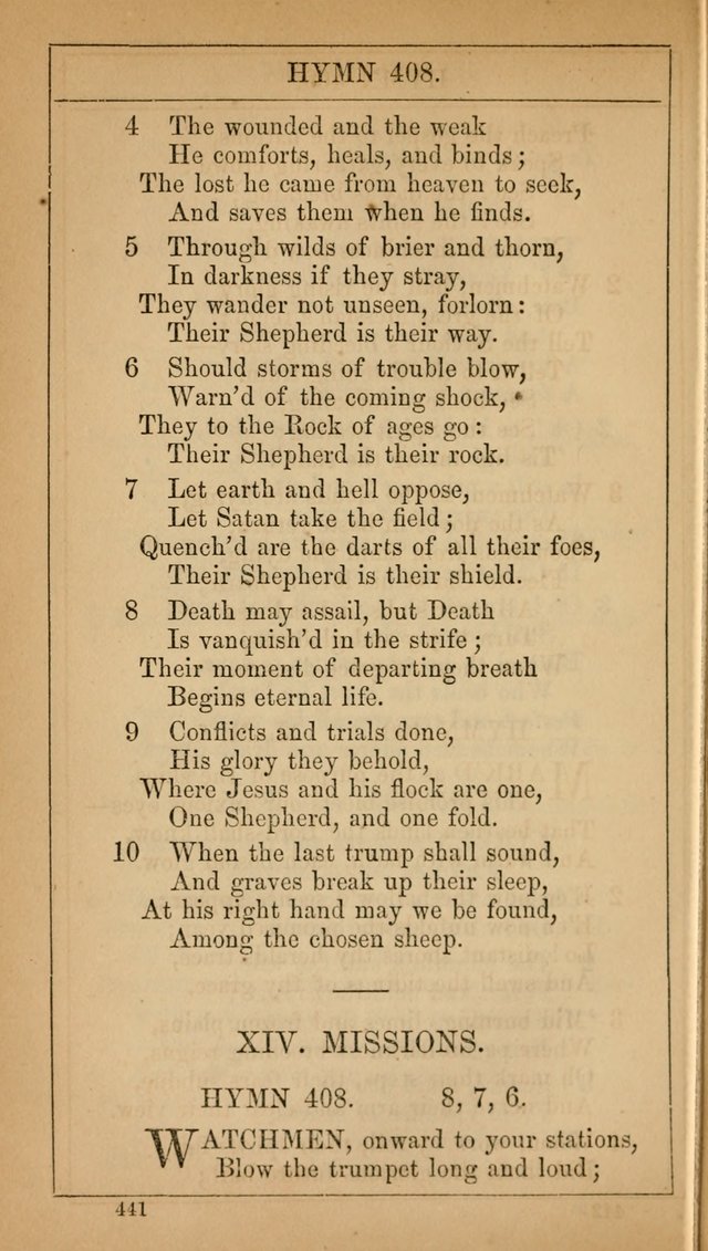 The Lecture-Room Hymn-Book: containing the psalms and hymns of the book of common prayer, together with a choice selection of additional hymns, and an appendix of chants and tunes... page 455