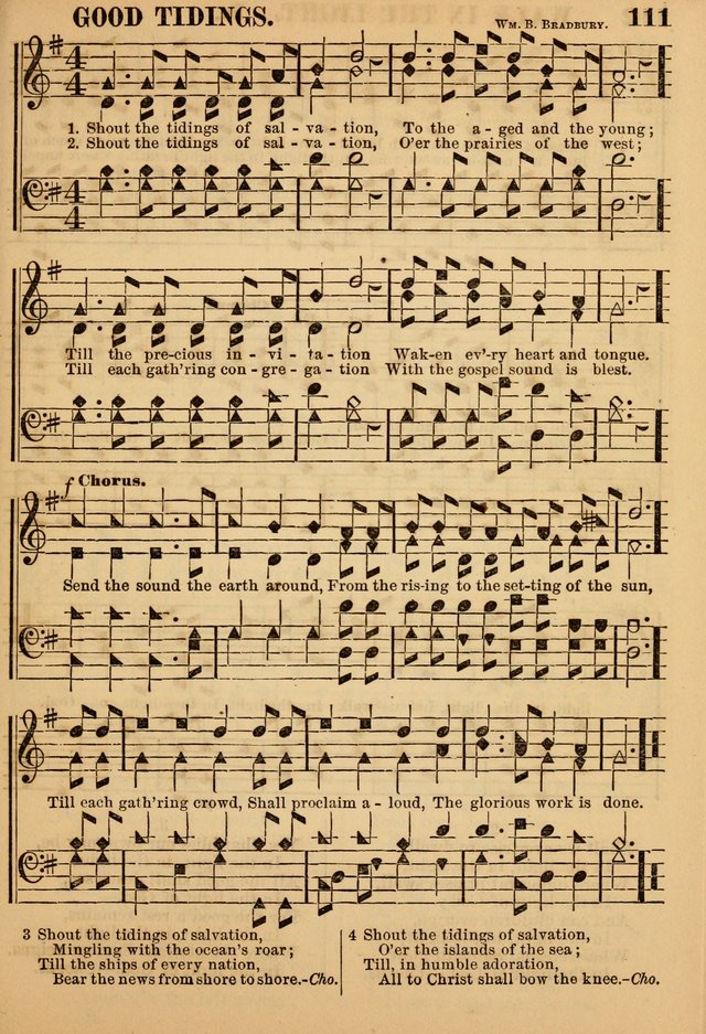 The Little Seraph: in seven character notes, for churches and Sunday-schools page 111