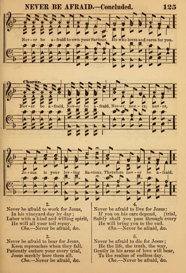 The Little Seraph: in seven character notes, for churches and Sunday-schools page 125