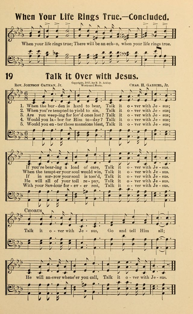 Life and Service Hymns page 20