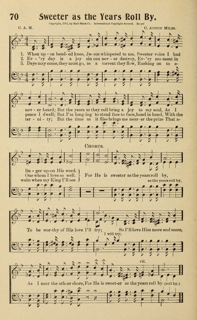 Life and Service Hymns page 71