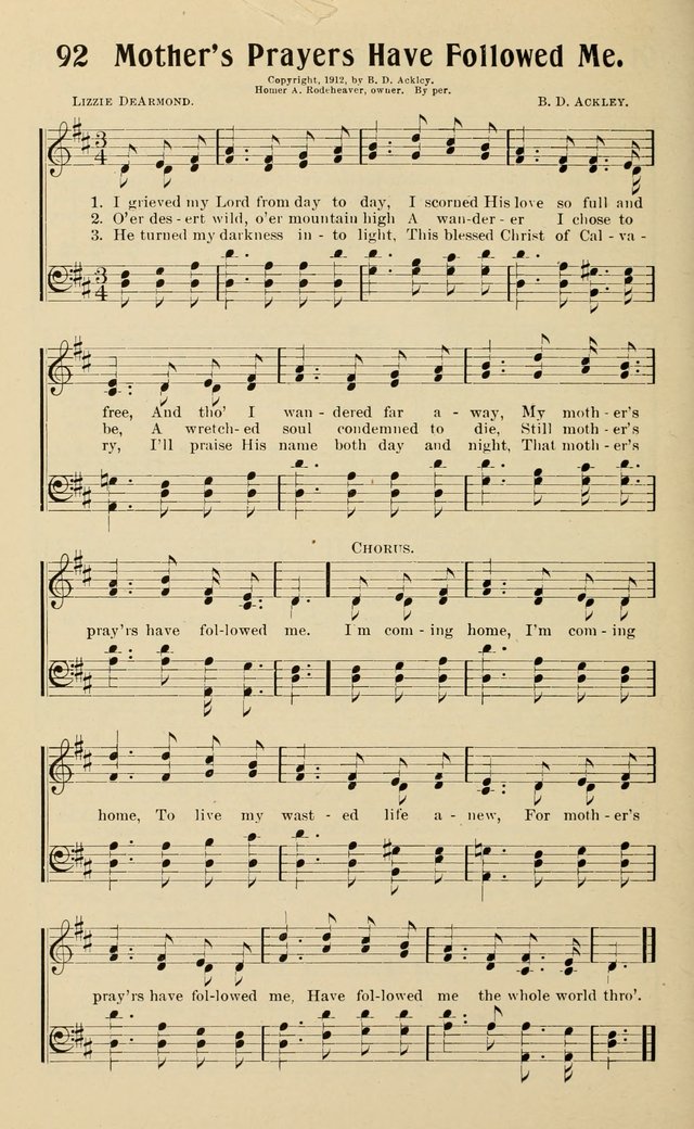 Life and Service Hymns page 95