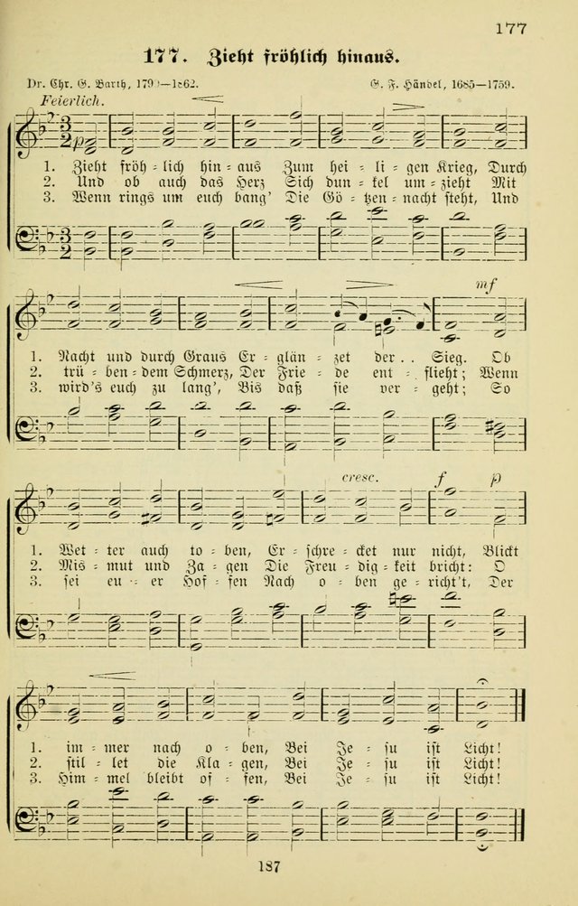 Liederkranz für Sonntags-Schulen und Jugend-Vereine page 206