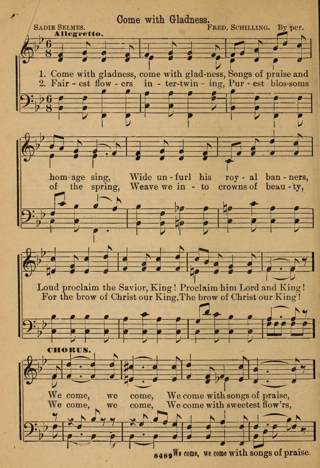 Little Sacred Songs: for Little Singers of the primary department of the Sunday school, and for Kindergartens and the home page 48