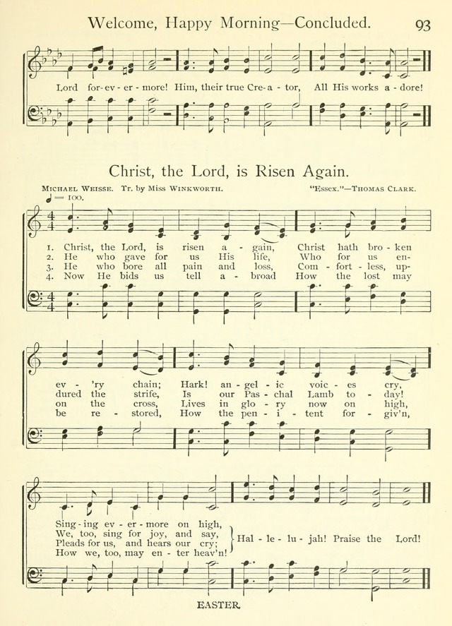 Life-Time Hymns: a collection of old and new hymns of the Christian Church page 101