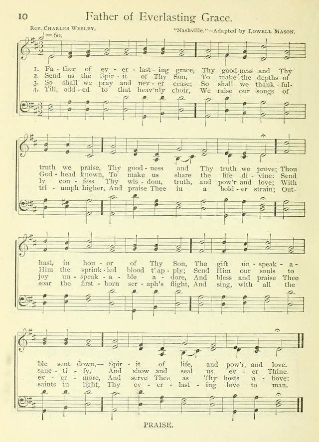 Life-Time Hymns: a collection of old and new hymns of the Christian Church page 18