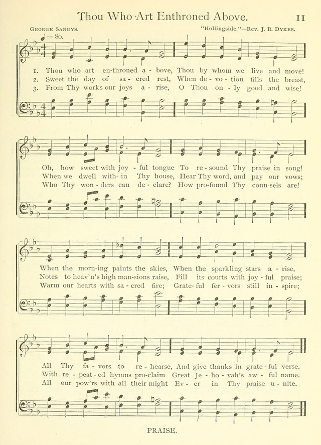 Life-Time Hymns: a collection of old and new hymns of the Christian Church page 19