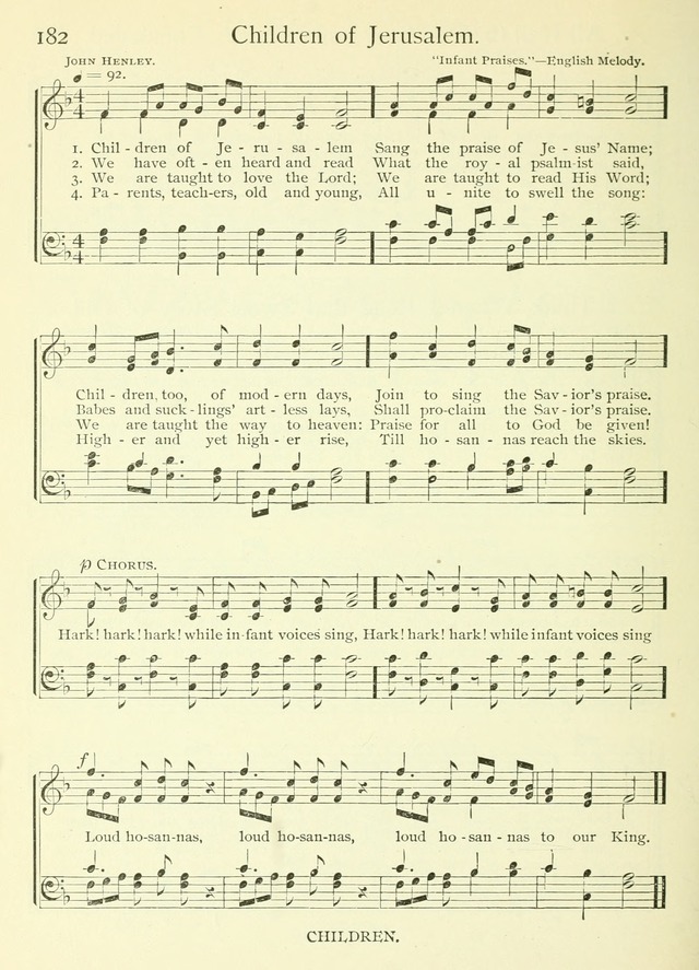 Life-Time Hymns: a collection of old and new hymns of the Christian Church page 190