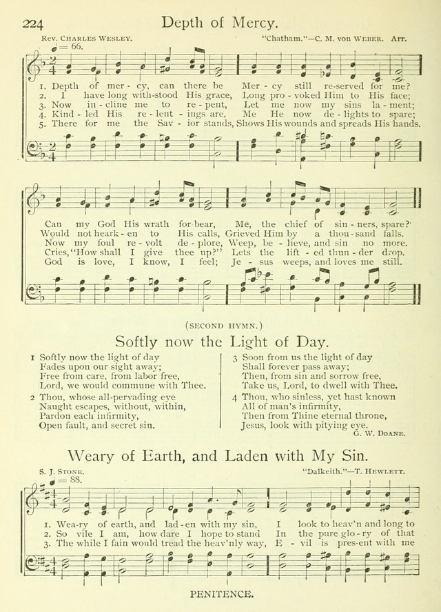 Life-Time Hymns: a collection of old and new hymns of the Christian Church page 232