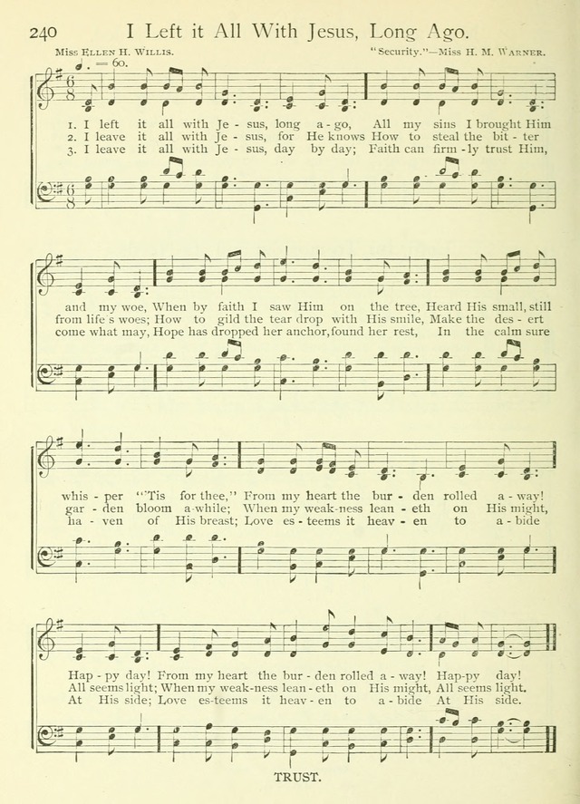 Life-Time Hymns: a collection of old and new hymns of the Christian Church page 248