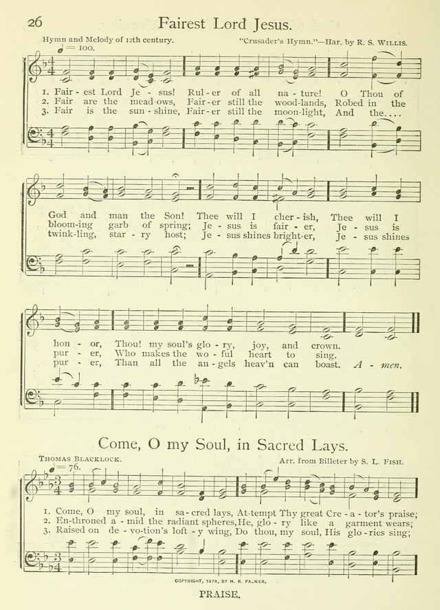 Life-Time Hymns: a collection of old and new hymns of the Christian Church page 34