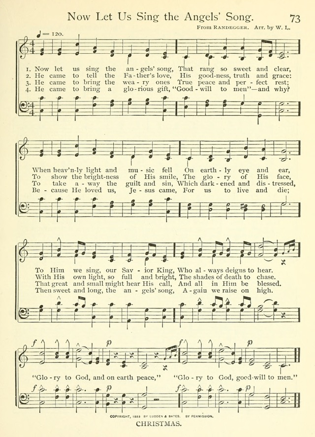 Life-Time Hymns: a collection of old and new hymns of the Christian Church page 81