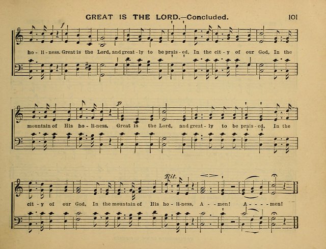 Loving Voices: for Sunday-school, church and home circle page 101