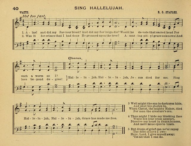 Loving Voices: for Sunday-school, church and home circle page 40