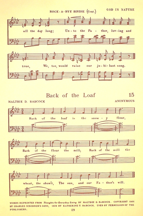 Let Youth Praise Him: a hymnal for Christian primary schools, Sunday schools and Christian homes page 28