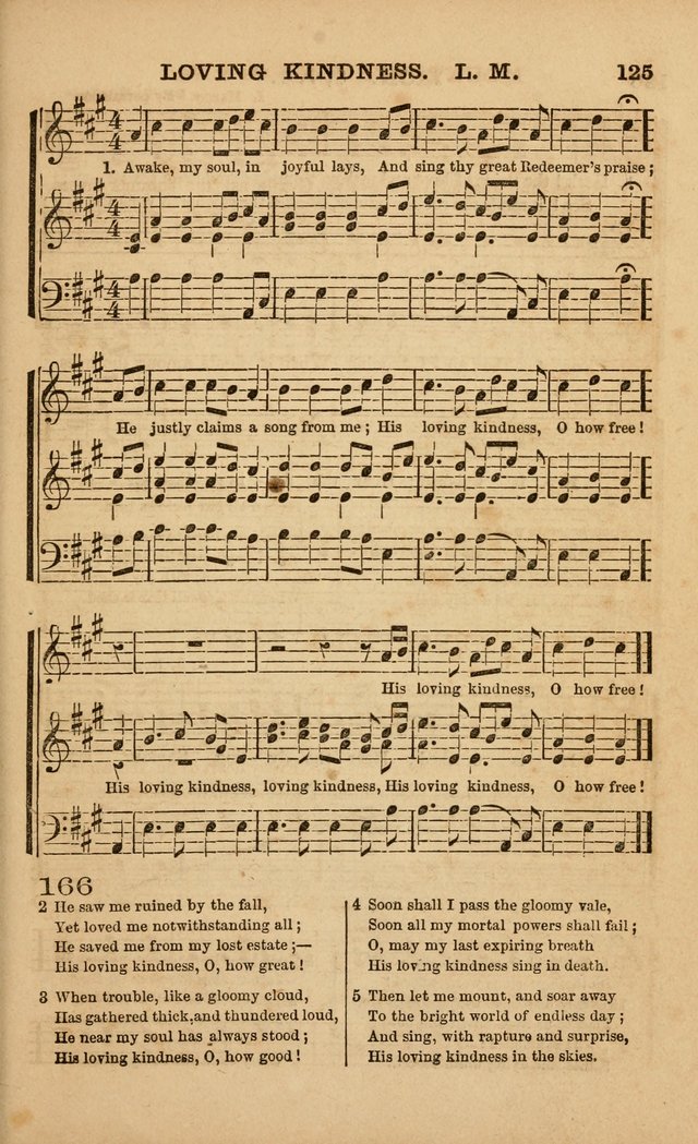 The Melodeon: a collection of hymns and tunes with original and selected music, adapted to all occiasions of social worship page 125