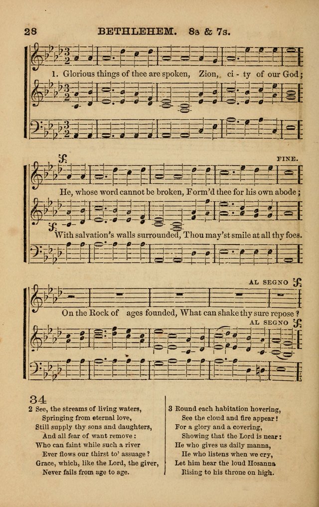 The Melodeon: a collection of hymns and tunes with original and selected music, adapted to all occiasions of social worship page 28