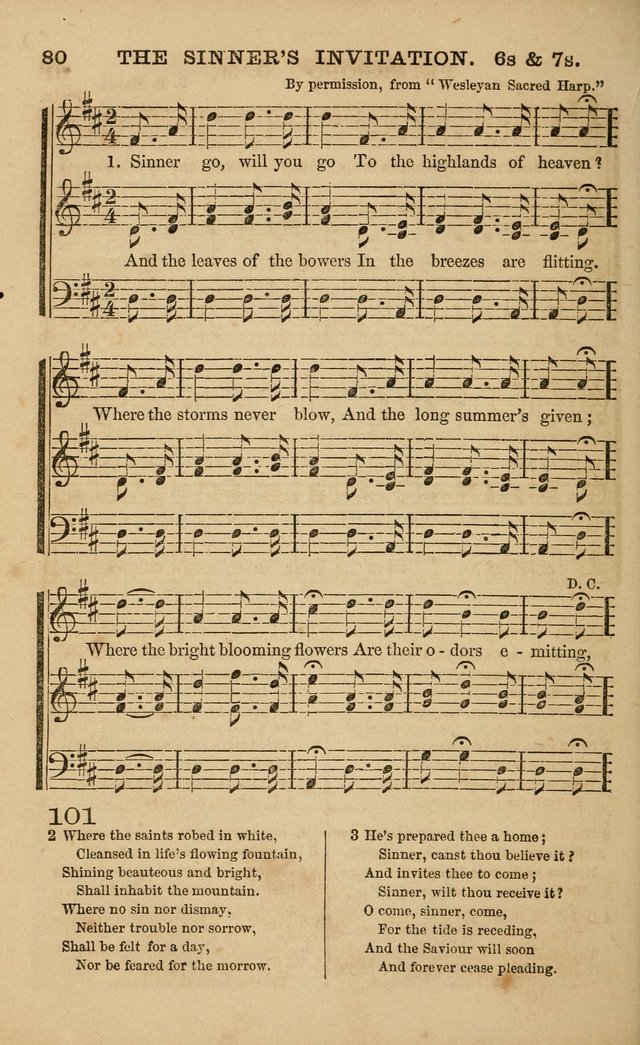 The Melodeon: a collection of hymns and tunes with original and selected music, adapted to all occiasions of social worship page 80