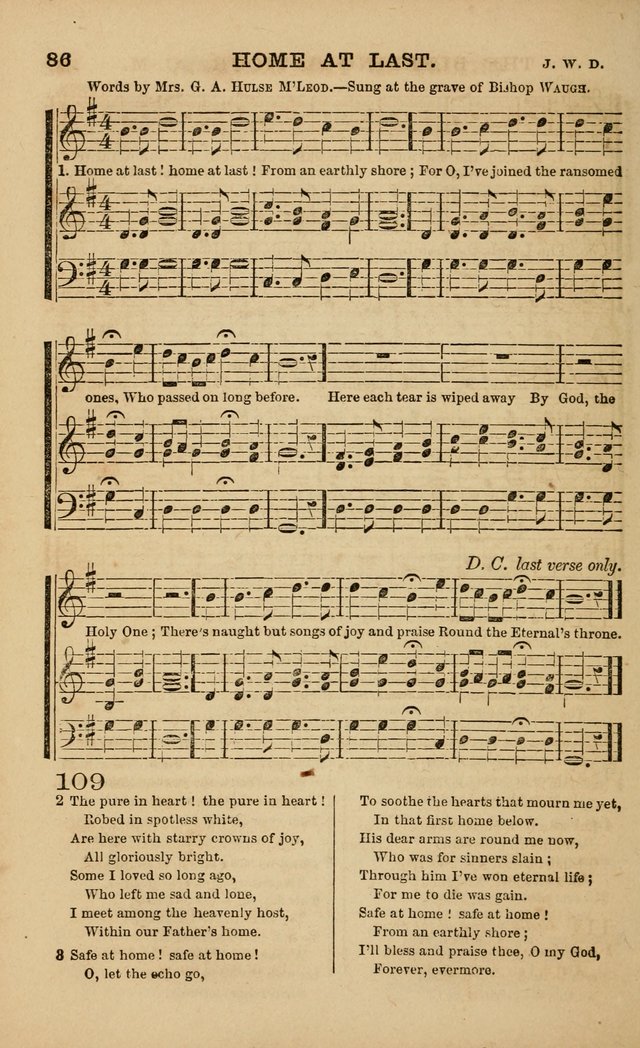 The Melodeon: a collection of hymns and tunes with original and selected music, adapted to all occiasions of social worship page 86