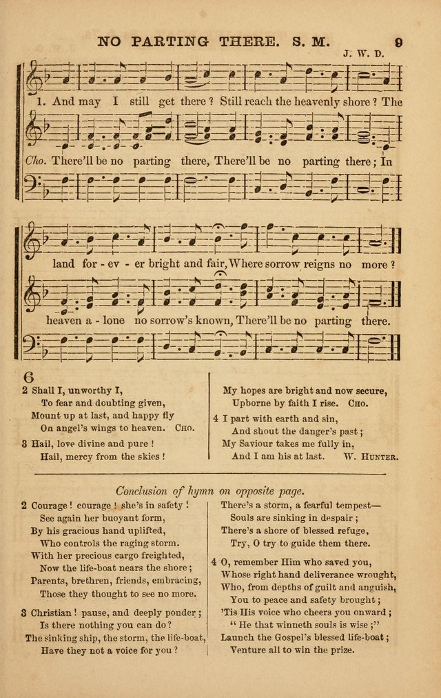 The Melodeon: a collection of hymns and tunes with original and selected music, adapted to all occiasions of social worship page 9