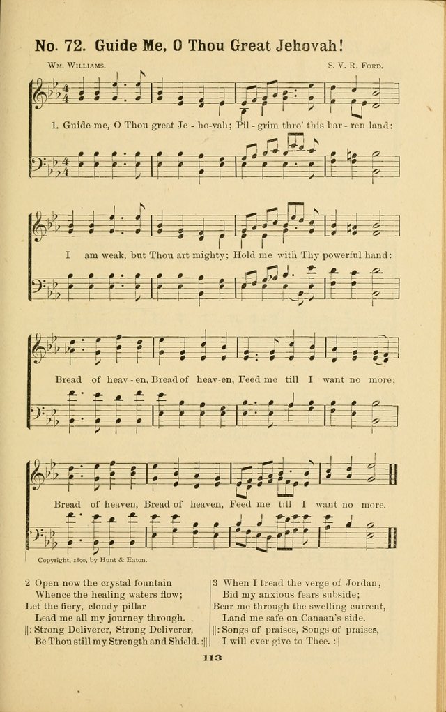 Melodies for Little People: containing also one hundred recitations for Sunday-schools, anniversary occasions, concerts, entertainments, and sociables, with songs adapted... page 113