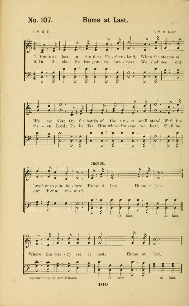 Melodies for Little People: containing also one hundred recitations for Sunday-schools, anniversary occasions, concerts, entertainments, and sociables, with songs adapted... page 160