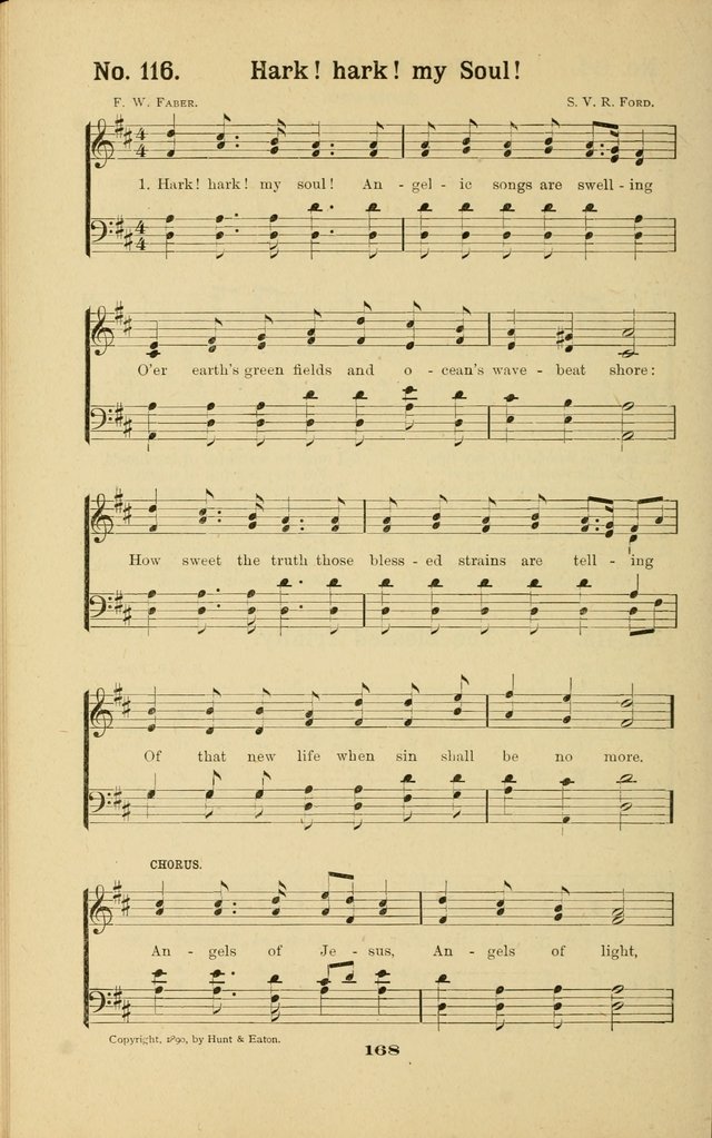 Melodies for Little People: containing also one hundred recitations for Sunday-schools, anniversary occasions, concerts, entertainments, and sociables, with songs adapted... page 168