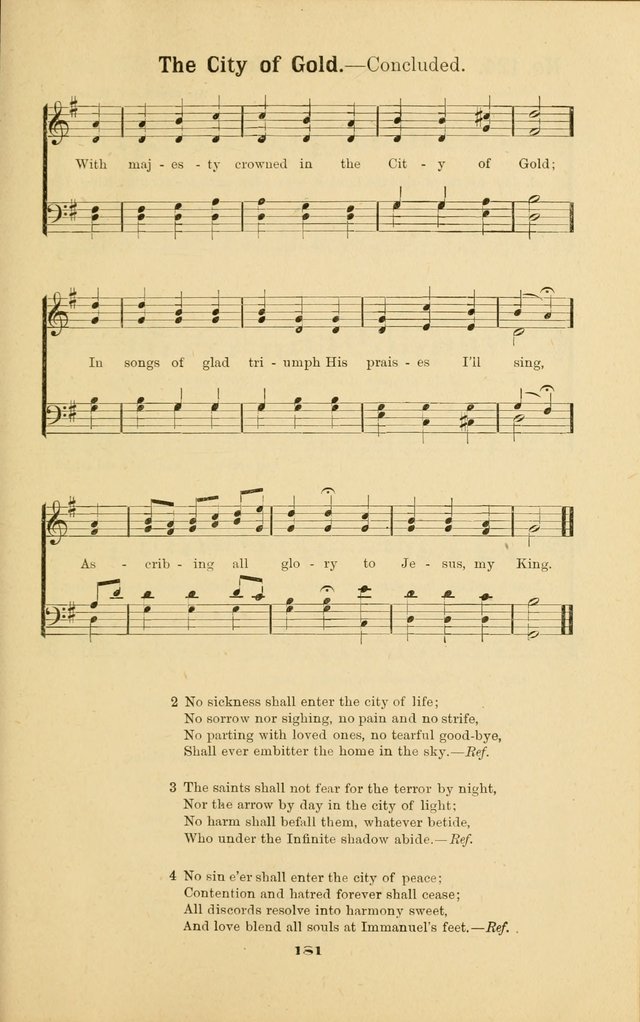 Melodies for Little People: containing also one hundred recitations for Sunday-schools, anniversary occasions, concerts, entertainments, and sociables, with songs adapted... page 181