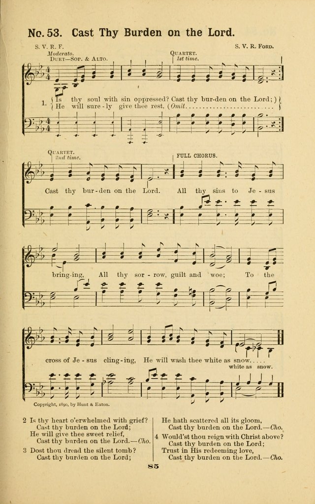 Melodies for Little People: containing also one hundred recitations for Sunday-schools, anniversary occasions, concerts, entertainments, and sociables, with songs adapted... page 85