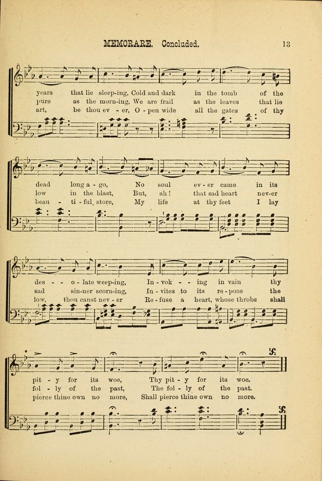 May Blossoms, a collection of hymns to the Blessed Virgin page 13