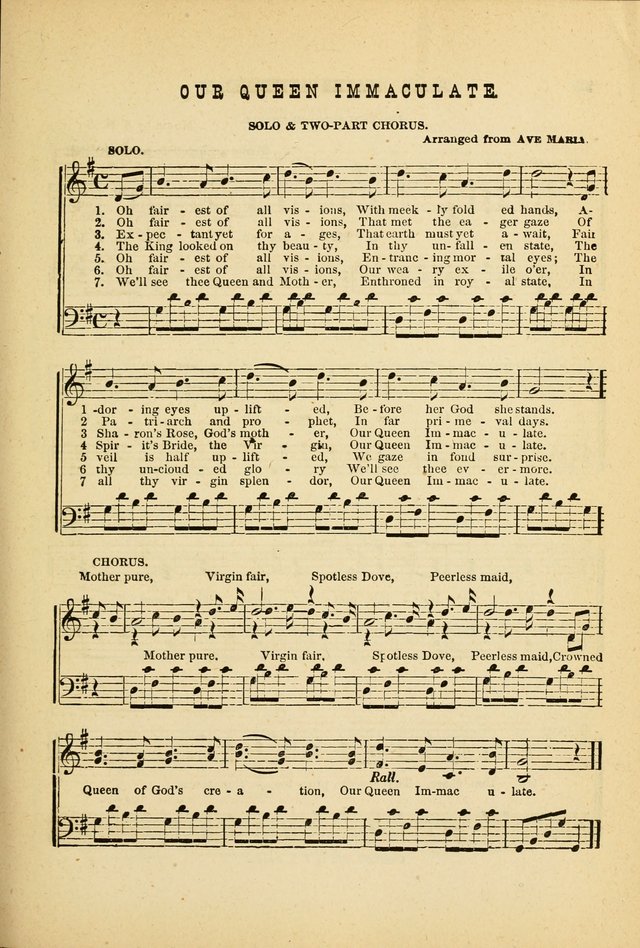 May Blossoms, a collection of hymns to the Blessed Virgin page 21