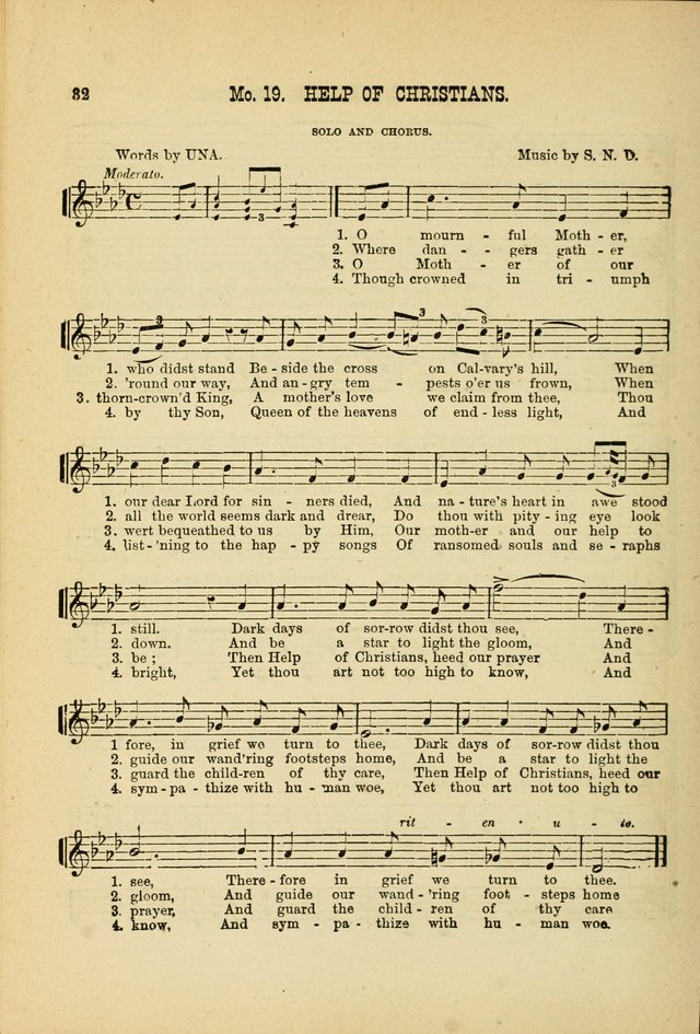 May Blossoms, a collection of hymns to the Blessed Virgin page 32