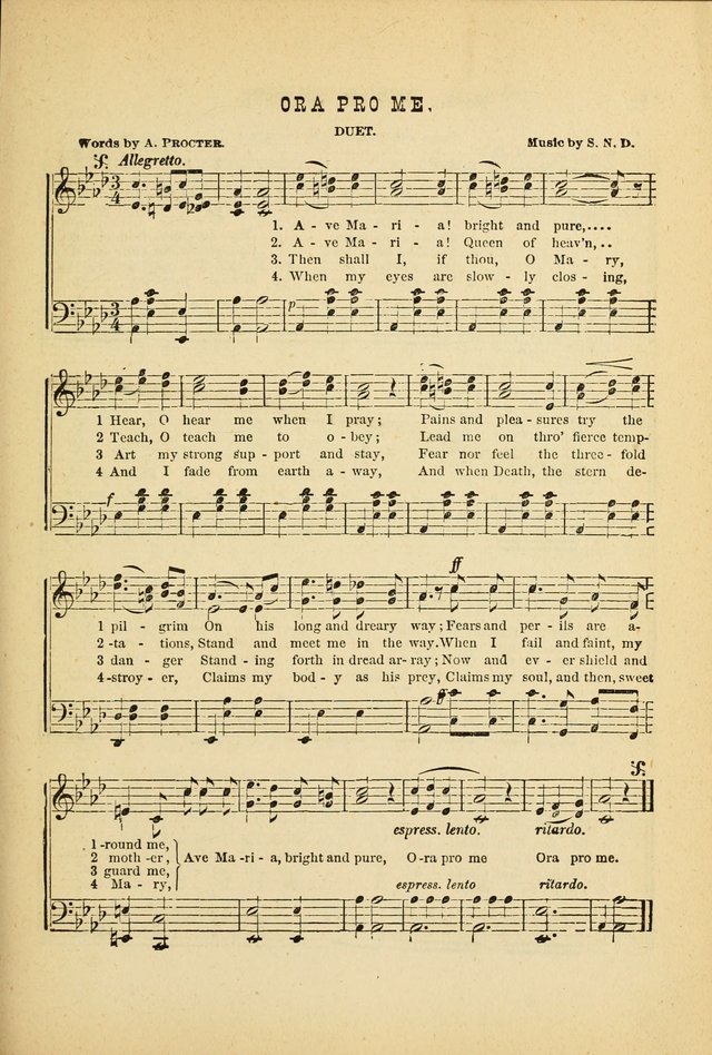 May Blossoms, a collection of hymns to the Blessed Virgin page 35