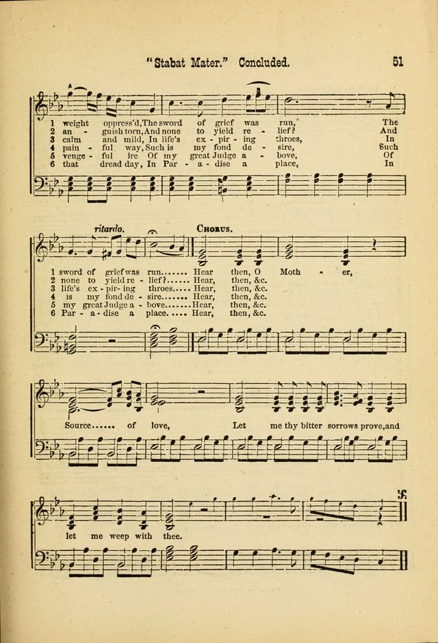 May Blossoms, a collection of hymns to the Blessed Virgin page 51