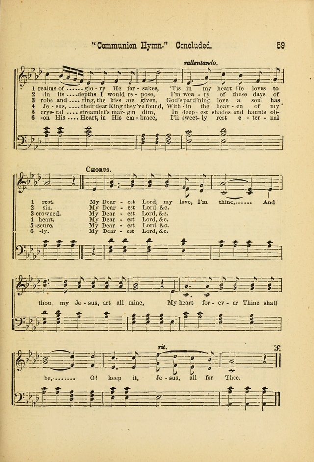 May Blossoms, a collection of hymns to the Blessed Virgin page 59