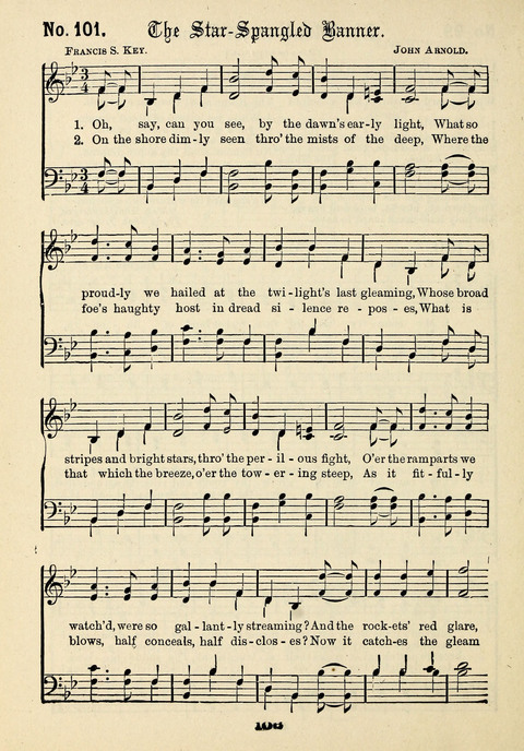 The Male Chorus No. 1: for use in gospel meetings, Christian associations and other religious services page 104