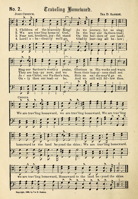 The Male Chorus No. 1: for use in gospel meetings, Christian associations and other religious services page 2