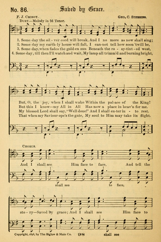 Male Chorus No. 2: for use in Christian associations, gospel meetings, and other religious services page 103