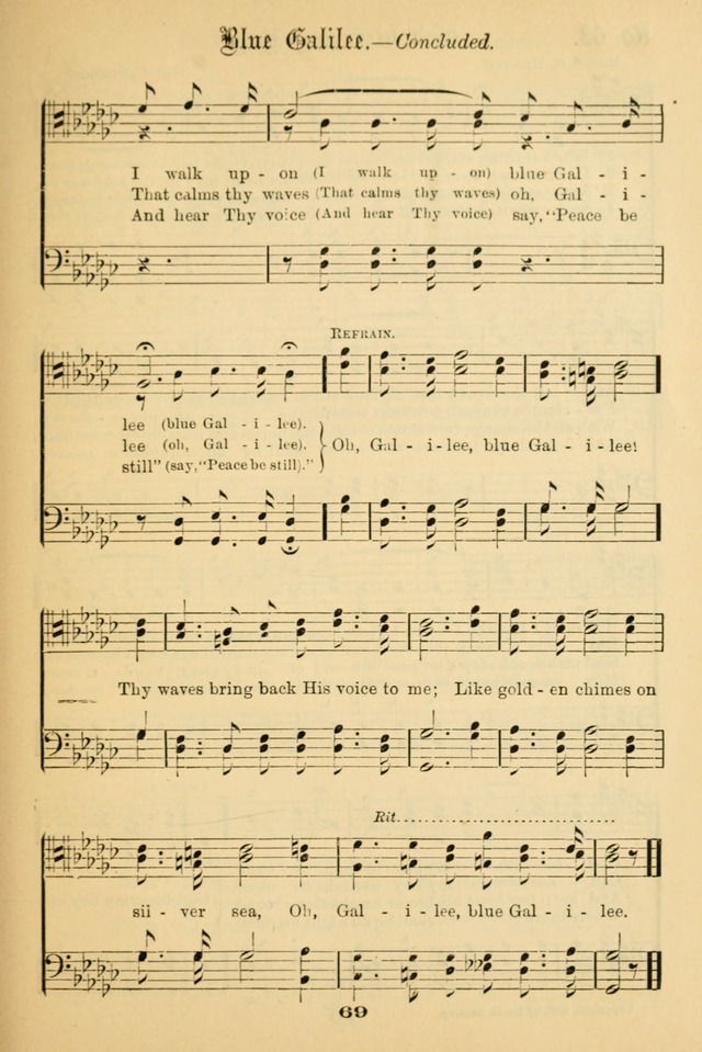 Male Chorus No. 2: for use in Christian associations, gospel meetings, and other religious services page 74