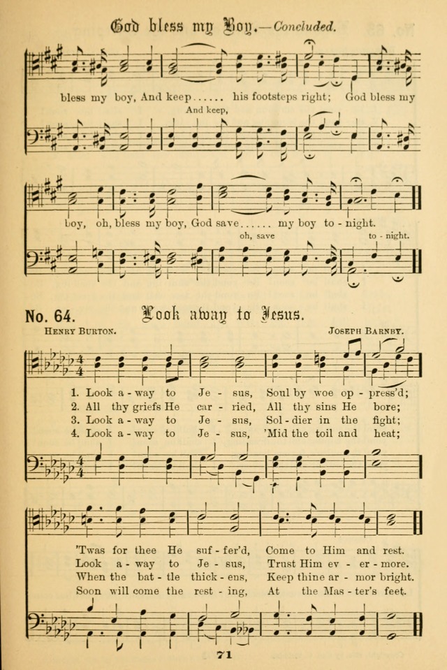 Male Chorus No. 2: for use in Christian associations, gospel meetings, and other religious services page 76