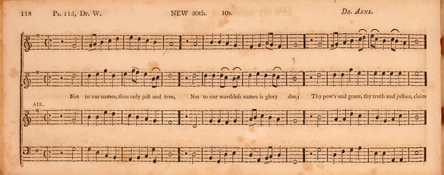 The Middlesex Collection of Church Music: or, ancient psalmody revived: containing a variety of psalm tunes, the most suitable to be used in divine service (2nd ed. rev. cor. and enl.) page 118