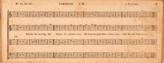 The Middlesex Collection of Church Music: or, ancient psalmody revived: containing a variety of psalm tunes, the most suitable to be used in divine service (2nd ed. rev. cor. and enl.) page 13