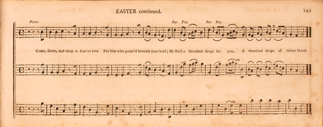 The Middlesex Collection of Church Music: or, ancient psalmody revived: containing a variety of psalm tunes, the most suitable to be used in divine service (2nd ed. rev. cor. and enl.) page 143